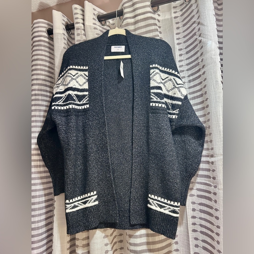 Old Navy Open Front Chunky Knit Cardigan
